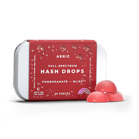 Bliss hash drop edible product