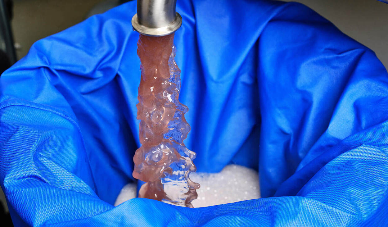 Live Hash Rosin Slurry Mixture - Hover Blue Text