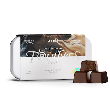 Dark ﻿Chocolate <br> Sea Salt Truffles Product